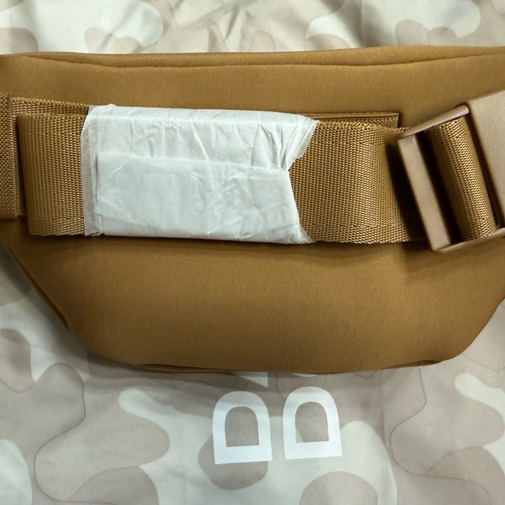 Dagne Dover Caramel/Tan Neoprene Waist Pouch - Picture 2 of 3
